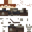 Black skin: raw texture render