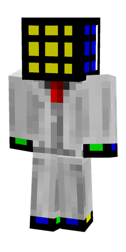 Black skin: body, front render