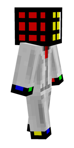 Black skin: body, right side render