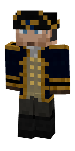 Black skin: body, front render