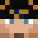 Black skin: face render