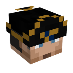 Black skin: head render