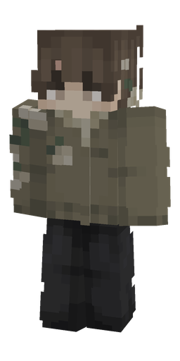 Black skin: body, front render