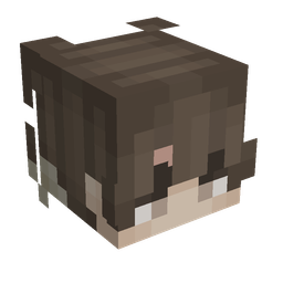 Black skin: head render