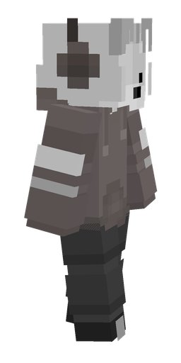 Black skin: body, right side render