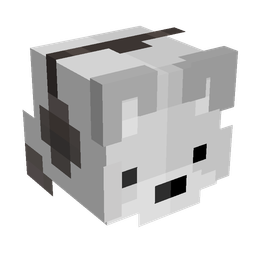 Black skin: head render