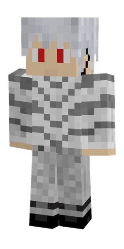 Blue skin: body, front render