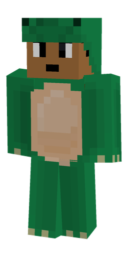 Brown skin: body, front render