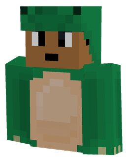 Brown skin: bust render