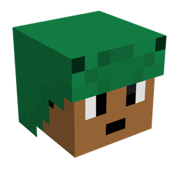 Brown skin: head render