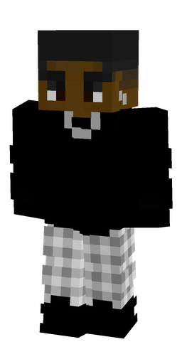 Black skin: body, front render
