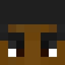 Black skin: face render