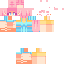 Blue skin: raw texture render