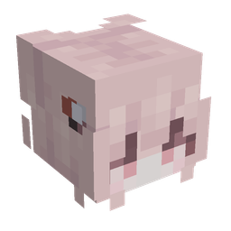 Black skin: head render