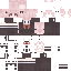 Black skin: raw texture render