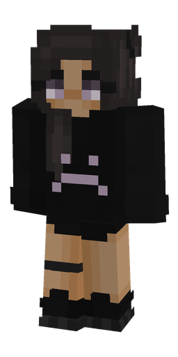 Black skin: body, front render