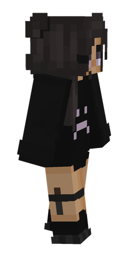 Black skin: body, right side render