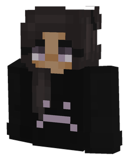 Black skin: bust render