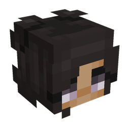 Black skin: head render
