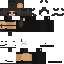 Black skin: raw texture render