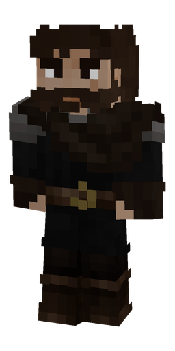 Black skin: body, front render