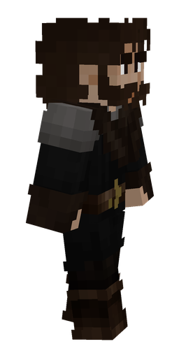 Black skin: body, right side render