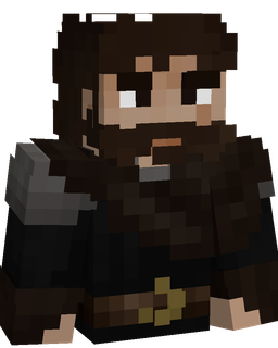 Black skin: bust render