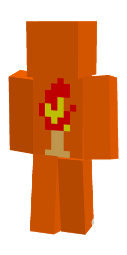 Classic skin: body, back render