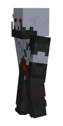 Black skin: body, left side render