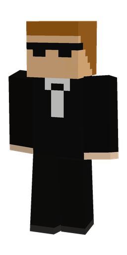 Black skin: body, front render
