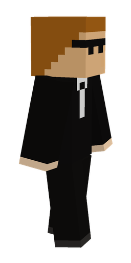 Black skin: body, right side render