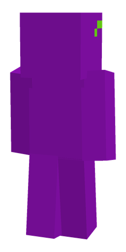 Purple skin: body, back render
