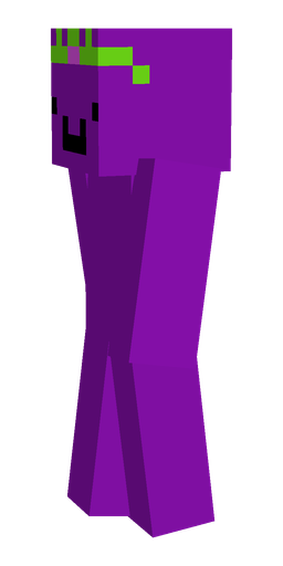 Purple skin: body, left side render