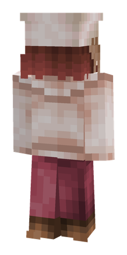 Orange skin: body, back render