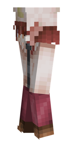Orange skin: body, left side render