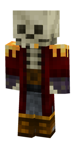 Black skin: body, front render
