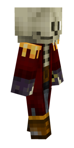 Black skin: body, right side render