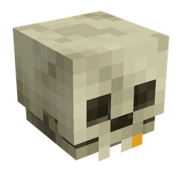 Black skin: head render