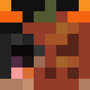 Brown skin: face render