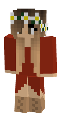 Brown skin: body, front render