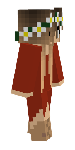 Brown skin: body, right side render