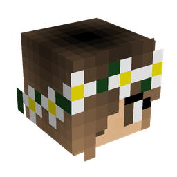 Brown skin: head render