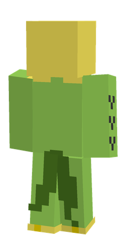 Classic skin: body, back render