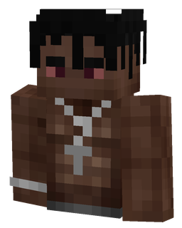 Black skin: bust render