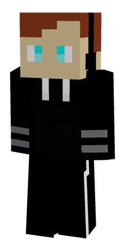 Black skin: body, front render