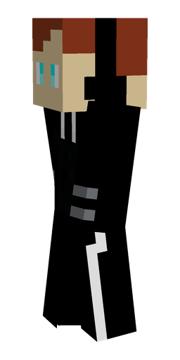 Black skin: body, left side render
