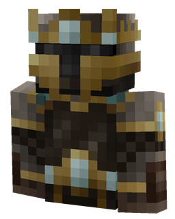 Black skin: bust render