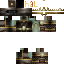 Black skin: raw texture render