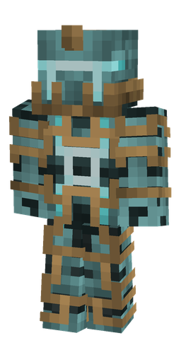Blue skin: body, front render