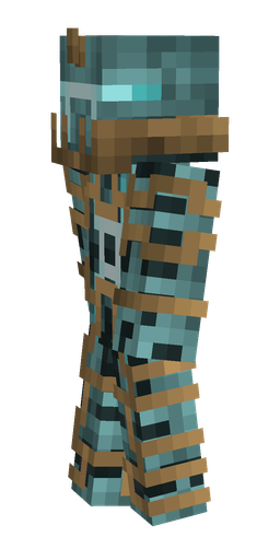 Blue skin: body, left side render